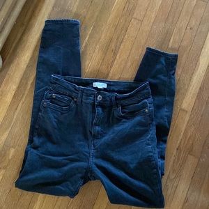 H&M black jeans size 6